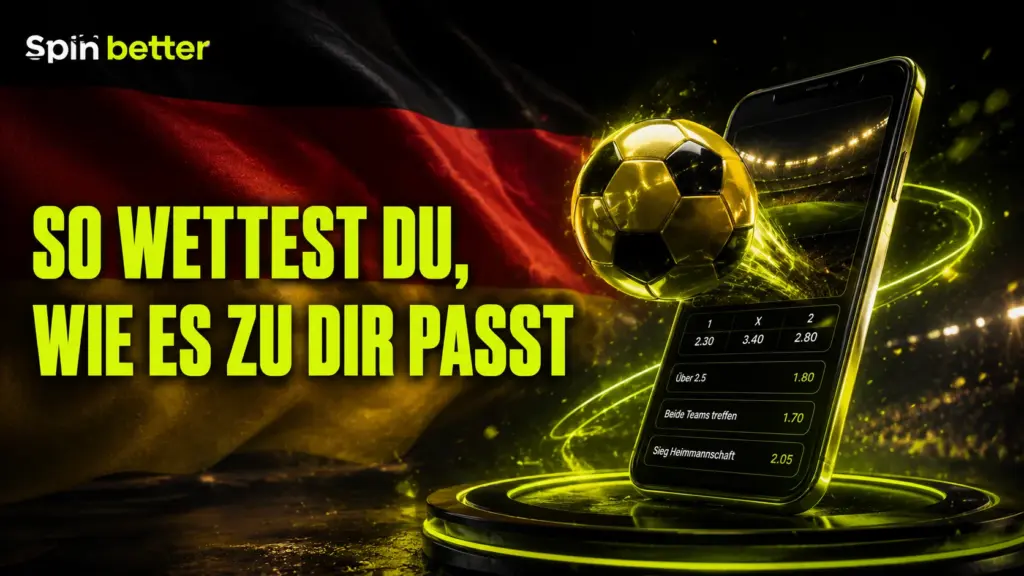 Sportwetten nach deinen Vorlieben bei SpinBetter