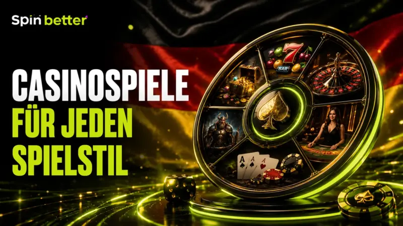 Softwareanbieter und große Spielauswahl bei SpinBetter